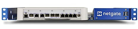 NETGATE Router 8200 MAX, connettività 10 Gbps, ideale per reti aziendali, incl. 16 GB di RAM e Freebsd