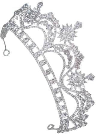 ROMISBABA Vintage Rhinestone Krone Haaraccessoire Für Braut Strass Für Hochzeiten Und Besondere Anlässe Schimmernde