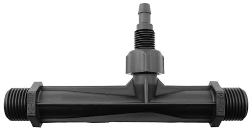 TAODAN Irrigation Hose Fertilizer Mixer 1/2inch Suction Fertilizer Drip Irrigator Irrigation Venturi Fertilizer Injector Hose for Outdoor Garden Agriculture Irrigation Equipment Tools