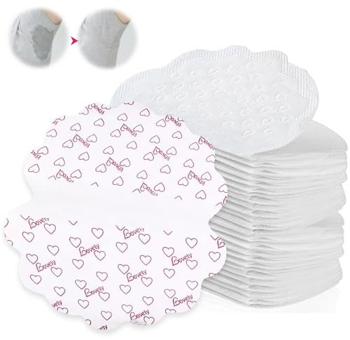 40 Pièces Patch Anti Transpiration,Coussinet Anti Transpirant, Invisible et peut être coupé Coussinet Anti Transpirant Patch, Patch Protège Aisselles Femmes et Hommes