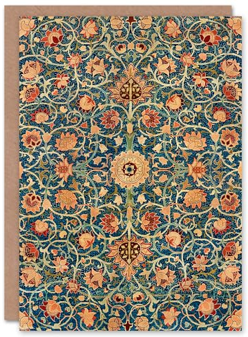 Artery8 William Morris Art Card Holland Park Carpet Art Nouveau