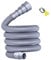 HuadaXtai Tuyau de Vidange Flexible pour Camping-car avec Collier de Serrage Facile à Installer, 3 M