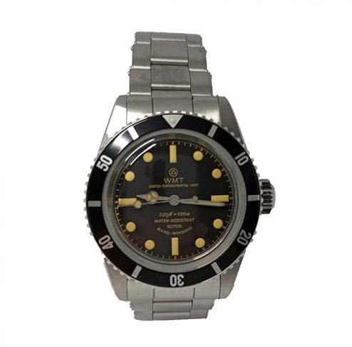 WATCH EXPERIMENTAL UNIT Walter Mitt Sea Diver Vintage Stahl Automatisch Schwarz Uhr Unisex