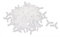 sourcing map 100x Wand Boden keramisch Fliesen Plastik Abstandhalter Fliesen Werkzeug 3mm weiß DE de