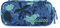 Coocazoo Federmäppchen PencilDenzel „Tropical Blue“ blau, Schlamperetui, Geodreieckfach, Stundenplanfach, herausnehmbarer Stiftehalter, zusätzliches Reißverschlussfach