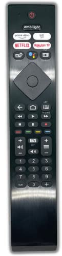 BELIFE® Fernbedienung passend für Philips TV 50OLED855/12 | 50PUS8505/12 | 50PUS8507/62 | 50PUS8545 | 50PUS8807/62 | 50PUS9006/12
