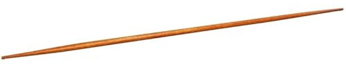 TEKKA BUDO BO Stab Roteiche - konische Enden - 182 cm - japanischer Langstock Holz - Aikido Kobudo Kampfsport