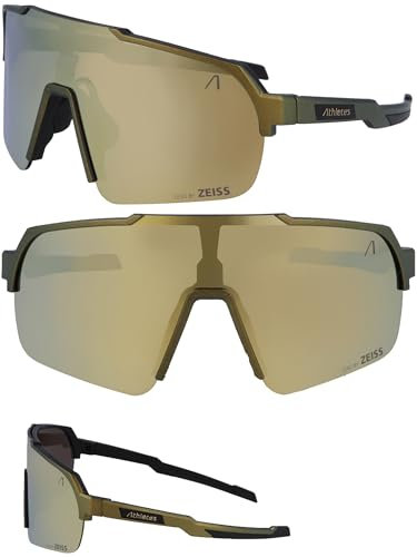 Athletes Eyewear Sonnenbrille Herren - Schnelle Brille & Fahrradbrille für Herren - Sportbrille für Herren mit Premium Gläsern von ZEISS - [Jetzt EASYRIDER bestellen!]