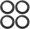 EMSea 4 supporti di ricambio a baionetta compatibili con Nikon 18-55 18-105 18-135 diametro esterno 58,5 mm anello di montaggio a baionetta nero