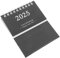 STOBOK Kalender 2025 Tischkalender 18-monats- Flip- Für Schreibtisch 2024 Flip- Wandkalender Planer Stehkalender 2024 Tischkalender Alltagskalender Zeltkalender
