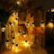 Artrastar lichterkette innen batterie 2.1 M 20LED kleine kugeln Warmweiß für Party Deko Balkon,Terrasse, Garten,Weihnachten, Hochzeit