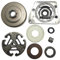 Kit ingranaggio a vite senza fine con ruota dentata for pompa dell'olio e tamburo frizione da 3/8 for motosega HUSQVARNA 61 66 266 268 272.