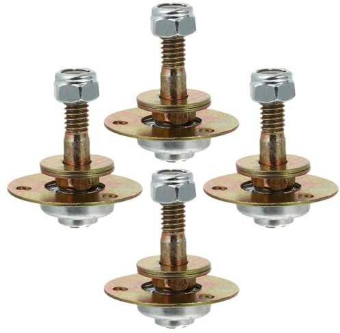 DECORNIJIA 4 Stück Möbel Schaukelstuhl Lager M8X55Mm aus Stahl Möbelverbindungsbeschlag für Schaukelstuhl Ersatzteile Langlebiges Schaukelstuhllager Zubehör für Haus Küche
