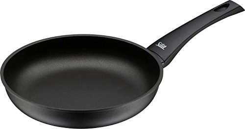 Silit Merida Bratpfanne Induktion 24 cm, Aluguss beschichtet, Kunststoffgriff, für schonendes Braten