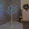 Snowtime 1.8m Birch Tree With 80 Multi-Coloured LEDs