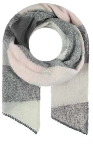 Majea Damenschal Winterschal Strickschal Damen Schal (880041) (rosa 10)