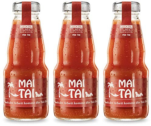Cocktail Plant Mai Tai (10,1% Vol) 3x 0,2l = 0,6l - inkl. Pfand MEHRWEG- [Enthält Sulfite]