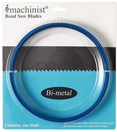 Imachinist 203,2 cm lang, 1,27 cm breit, 0,1 cm dick, Bimetall-Bandsägeblätter zum Schneiden von Edelstahl (14 TPI)