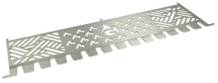 Grillrost.com Das Original Edelstahl Multistation | Warmhalterost für Napoleon LE3 | mit Drumstick Halterung | 3mm stark