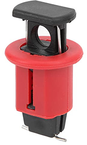 Dispositif de Consignation de Disjoncteur Verrouillage de Verrouillage Électrique à Poignée Serrée Verrou de Disjoncteur Électrique Dispositif d'Isolation à Boucle de Type Bouton de Sécurité Miniature