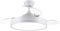 CJOY Lampe mit Ventilator, 107 cm Deckenventilator mit Licht und Fernbedienung Leise, Deckenventilator mit Einziehbaren Flügeln, 6 Geschwindigkeiten, Speicher 3CCT, Dimmbar, Umkehrbar Für Schlafzimmer