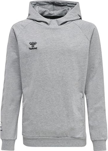 hummel hmlMOVE Grid Hoody Kids grau, 10 (140) Kinder