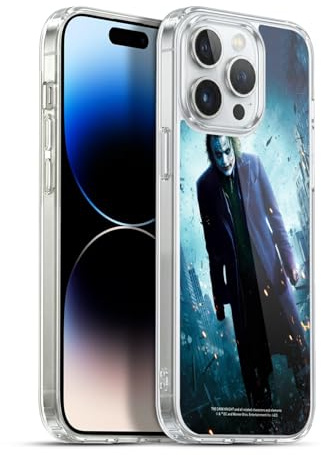 Head Case Designs Officially Licensed The Dark Knight Joker Poster Key Art Gel Case [Military Grade Protection] Compatible with Apple iPhone 13 Pro Max and Compatible with MagSafe