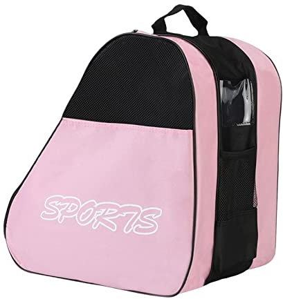 Oshhni Bolsa para Patines de Ruedas, Bolsa para Patines en línea para niños, Bolsas para Patines para niños/Adultos, Rosado