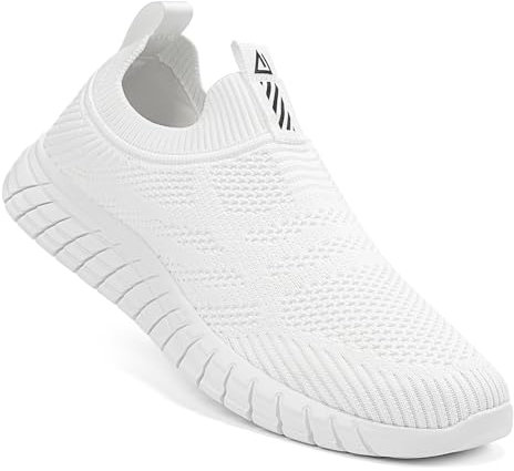 ODCKOI Zapatillas Slip-On Hombre Deportivas Zapatos sin Cordones Ligeras y Transpirables Calzado para Running Fitness Atlético-BAISE-46
