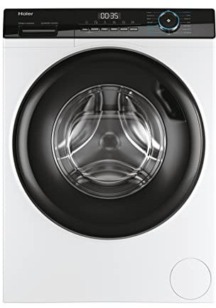 Haier HWD90-B14939 Freestanding Washer Dryer, 9kg/6kg Load, 1400RPM, White [Energy Class D]