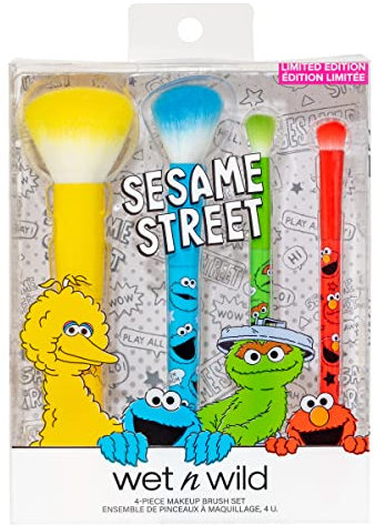 wet n wild Sesame Street Collection Sesame Street Lot de pinceaux de maquillage