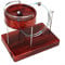 DAZZLEEX for Perpetual Motion Machine, Science Kinetic Art for Perpetual Motion Machine Sculpture for Perpetual Motion Desk Toy Physics Toys Science Gadgets For Office Home Table Decor (Wine Red)