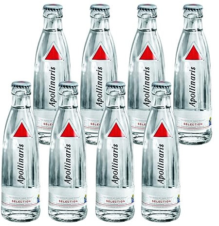 Apollinaris Selection Mineralwasser 8 Glasflaschen je 0,25l incl Mehrweg Pfand