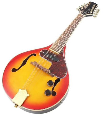 Mandolina Eléctrica Instrumento Musical Tibetano Mandolina Instrumento De Ocho Cuerdas La Calidad Del Sonido Es Suave Y Precisa