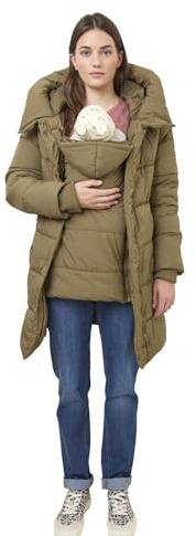 Vertbaudet Steppjacke für Schwangerschaft & Stillzeit, Tragejacke, Recycling-Polyester
