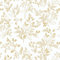 Timeet Papier peint autocollant blanc et feuilles dorées - Film adhésif pour meubles - Blanc - Film autocollant pour meubles - Semis et fruits - 44 x 300 cm - Papier peint adhésif imperméable en