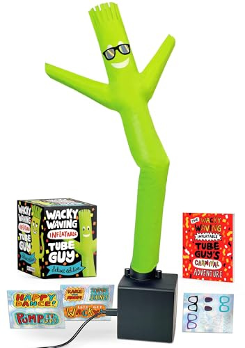 Wacky Waving Inflatable Tube Guy Deluxe Edition: Includes USB Cable and Vinyl Stickers (RP Minis)