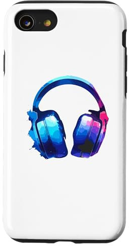 Custodia per iPhone SE (2020) / 7 / 8 Cuffie Musica Canto Cantante Canzone