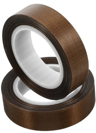 BELLIFFY 2rollen Hochtemperatur Klebeband Hitzebeständiges Isolierband Für Vakuumierer Ersatz Sealer Tape Wärmeschutz Langlebig Vielseitig Einsetzbar