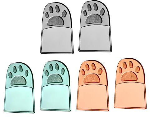 NUOBESTY 1set Toilet Seat Cover Lifters Durable Toilet Lid Handles for Easy Lifting for Household Use Housewarming 6pcs
