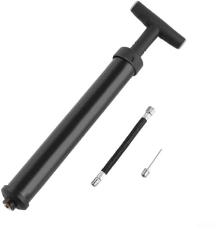 Pompe à main avec manomètre et valve réglable pour tous les sports