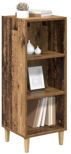vidaXL Sideboard Old Wood 34.5 x 32.5 x 90 cm Engineered Wood