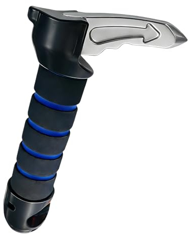 ZynoMUCH 3 in 1 Car Door Handle for Elderly, Car Handle Assist, Handly Car Handle Assist Mobility Aid, Support Multifunction Car Door, for Disabled & Injured Passengers (Blue)