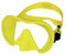 BEUCHAT MAXLUX S Einglas Tauchmaske Taucherbrille (yellow fluo)