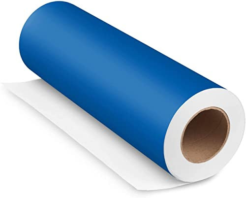 INDIGOS UG - Aufkleber für Küchenschränke 63x500cm - MATT - Folie aus hochwertigem PVC Tapeten Küche Klebefolie Möbel wasserfest für Schränke Selbstklebende Folie Küchenfolie Dekofolie - Azurblau
