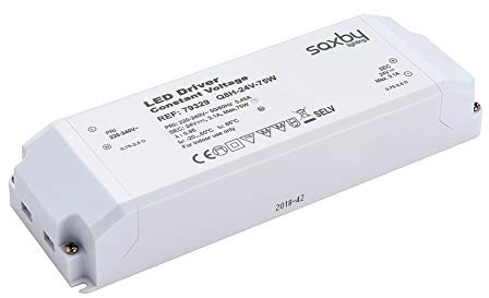 Saxby 79329 Constant Voltage IP20 Indoor LED Driver 75W 24V