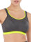 Freya Women's Dynamic High Impact Wireless Sport Bra, Opaque, Lime Twist, 28DD