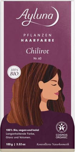 Pflanzenhaarfarbe Chilirot