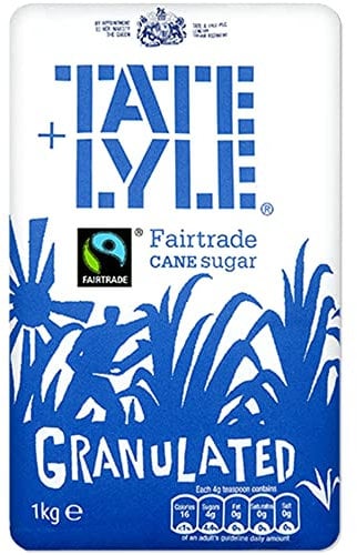 Tate & Lyle Fairtrade Granulated Sugar - 15x1kg