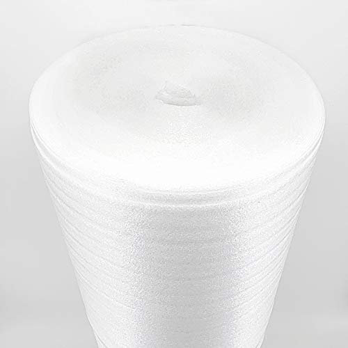 Haus PE-Schaumfolie Trittschalldämmung 2mm/3mm, Polyethylen, Trittschalldämmung, Bodenunterlage, Schaumfolie, Weiß